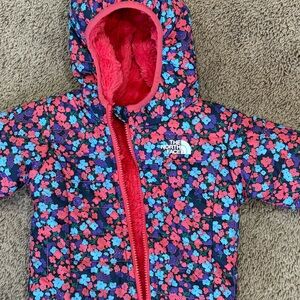 Floral Hooded Jacket NORTHFACE BABY 12- 18months